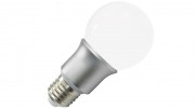 LED-Leuchte in Kugelform E27-G60M 6W, warm white